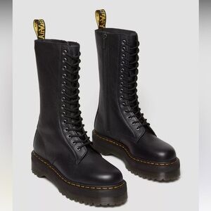 Dr Martens Mid Calf Lace Up Boots